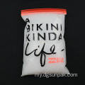 Custom Eco Friendly Matte Tshirt Zip Lock Bags